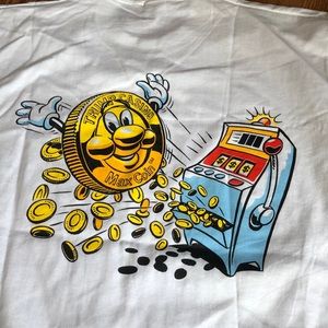 Vintage xl t-shirt trump casino new old stock